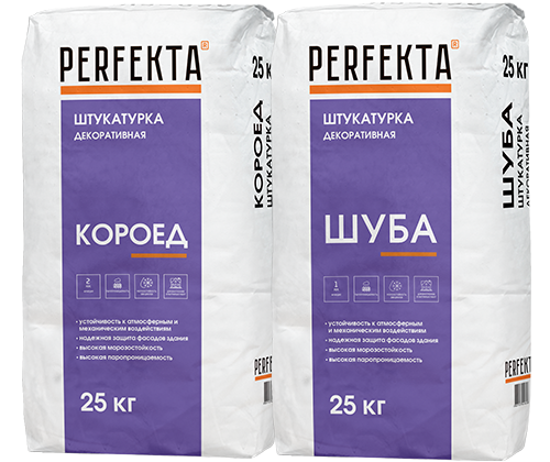 Штукатурки декоративные