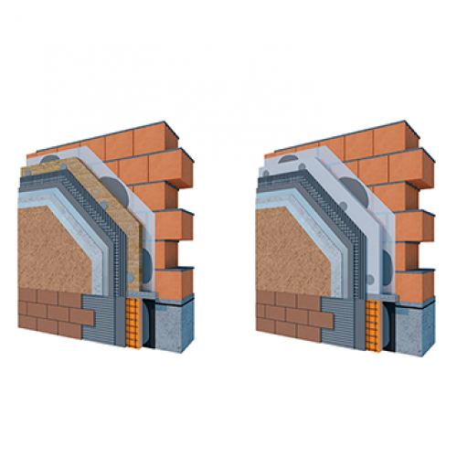 Система утепления фасадов Термотек